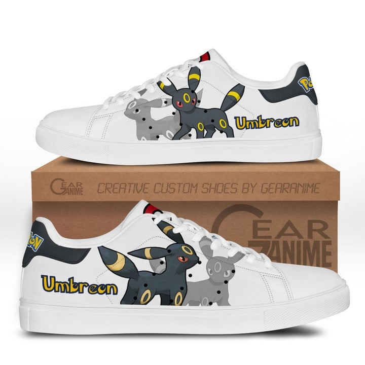 Pokemon Umbreon Skate Sneakers Custom Anime Shoes - 1 - GearAnime