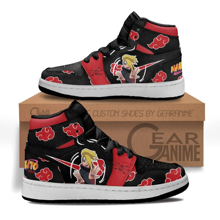 Deidara Akatsuki Kids Sneakers Custom Anime NRT Kids Shoes - 1 - GearAnime