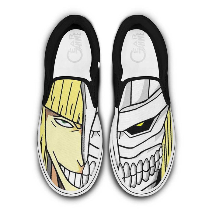 Shinji Hirako Slip On Sneakers Custom Anime Bleach Shoes - 1 - GearAnime