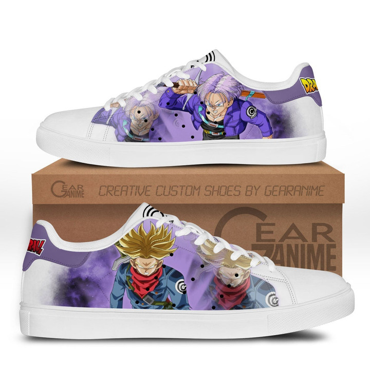 Dragon Ball Trunks Skate Sneakers Custom Anime Shoes - 1 - GearAnime