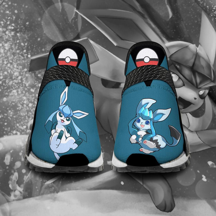 Glaceon ND Shoes Pokemon Custom Anime Shoes - 1 - GearAnime