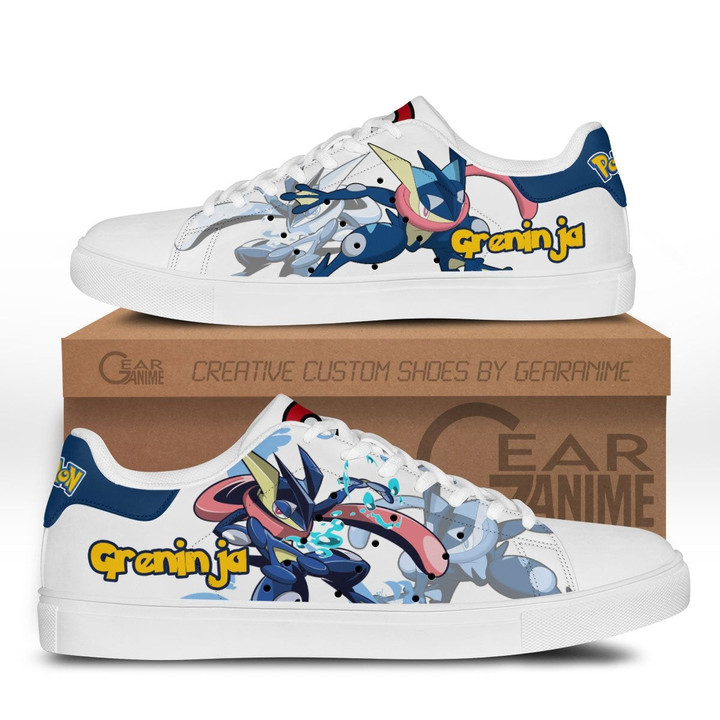 Pokemon Gereninja Skate Sneakers Custom Anime Shoes - 1 - GearAnime
