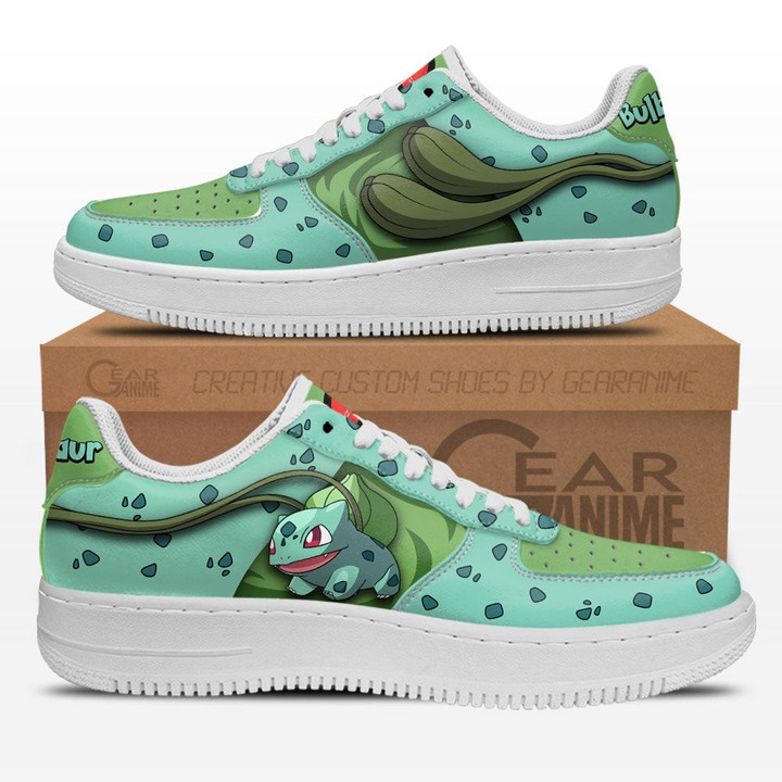 Pokemon Bulbasaur Air Sneakers Custom Anime Shoes - 1 - GearAnime