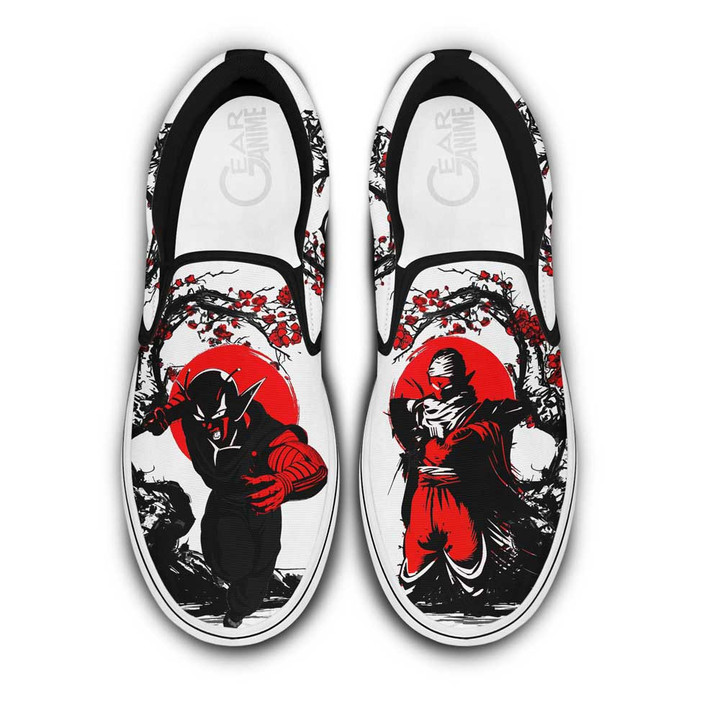 Piccolo Slip On Sneakers Custom Japan Style Anime Dragon Ball Shoes - 1 - GearAnime