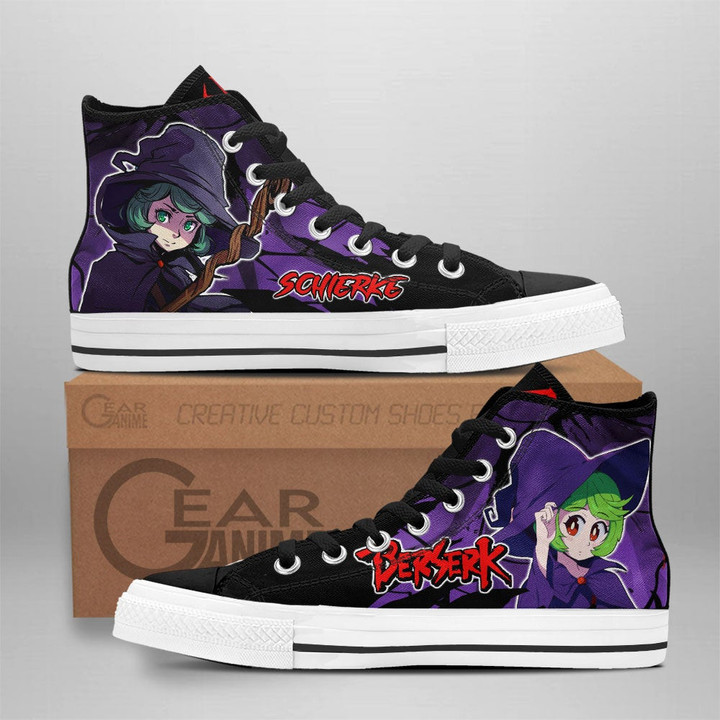 Berserk Schierke High Top Shoes Custom Anime Sneakers - 1 - GearAnime