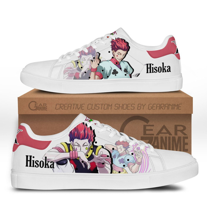 Hunter X Hunter Hisoka Skate Sneakers Custom Anime Shoes - 1 - GearAnime