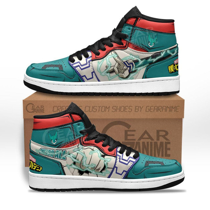 Deku Delaware Smash Sneakers Custom Anime My Hero Academia Shoes - 1 - GearAnime