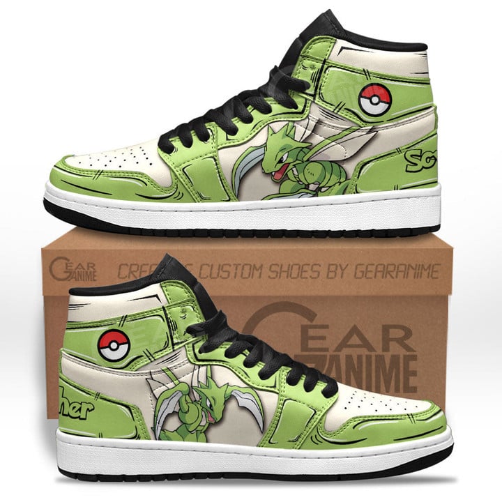 Scyther Sneakers Custom Pokemon Anime Shoes - 1 - GearAnime