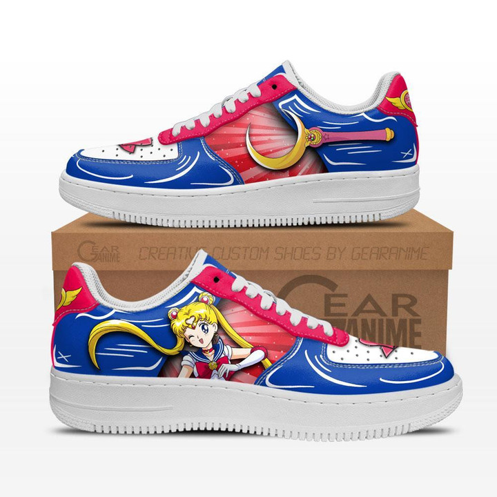 Sailor Moon Air Sneakers Custom Anime Sailor Moon Shoes - 1 - GearAnime