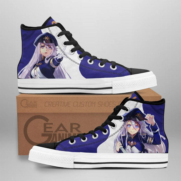 86 Eighty Six Vladilena Milize Lena High Top Shoes Custom Anime Sneakers - 1 - GearAnime