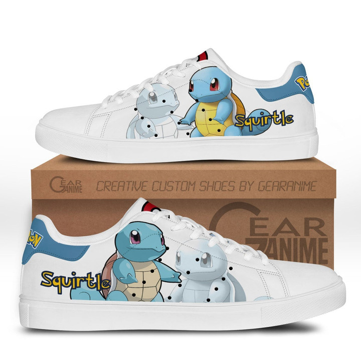 Pokemon Squirtle Skate Sneakers Custom Anime Shoes - 1 - GearAnime