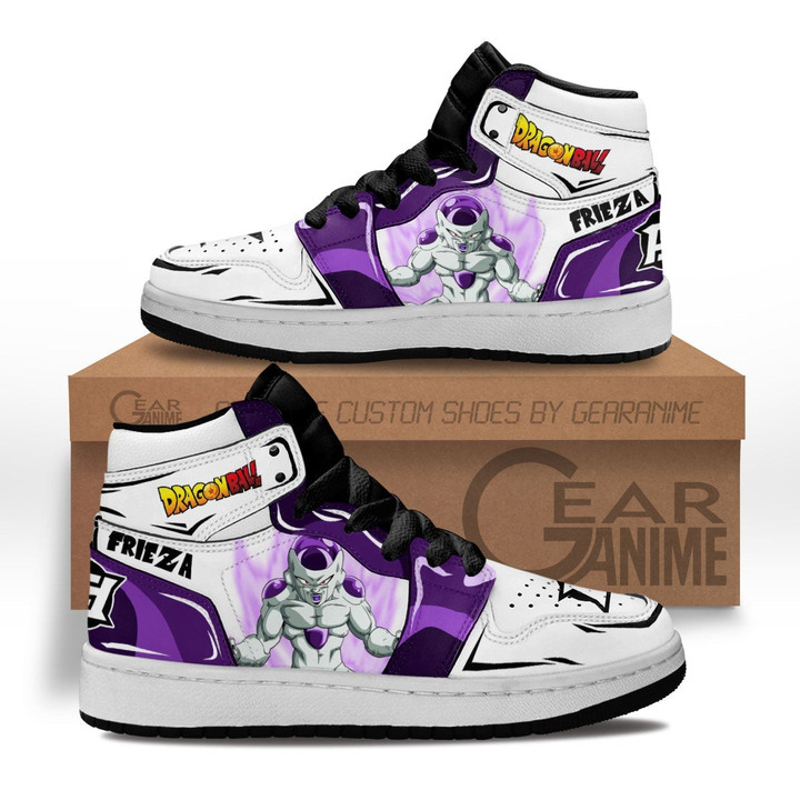 Frieza Kids Sneakers Custom Anime Dragon Ball Kids Shoes - 1 - GearAnime