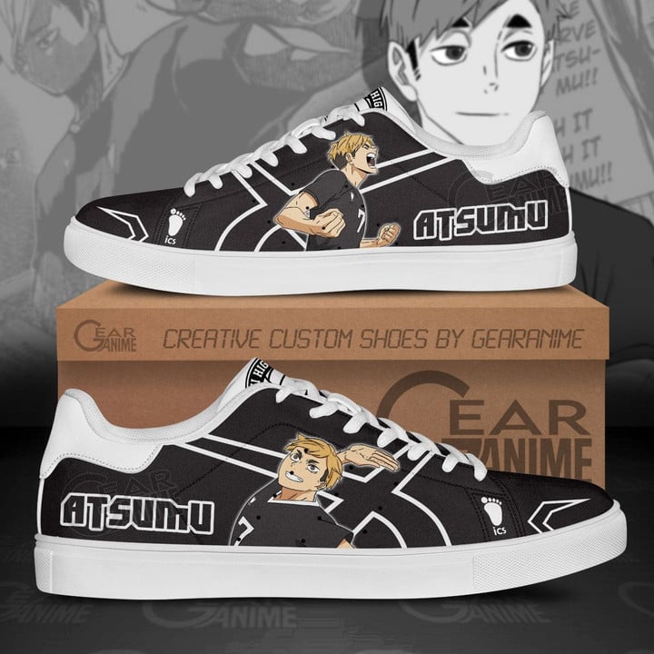 Atsumu Miya Skate Shoes Custom Haikyuu Anime Shoes - 1 - GearAnime
