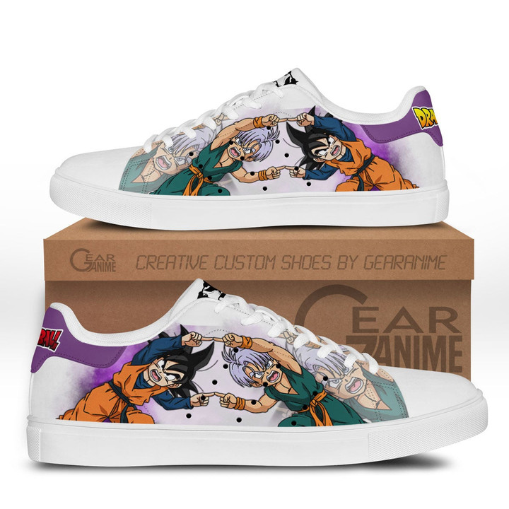Dragon Ball Goten Trunks Fusion Skate Sneakers Custom Anime Shoes - 1 - GearAnime