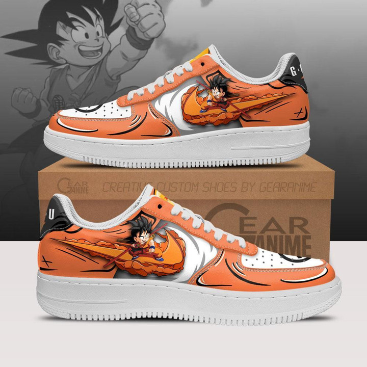 Goku Flying Nimbus Air Sneakers Custom Anime Dragon Ball Shoes - 1 - GearAnime