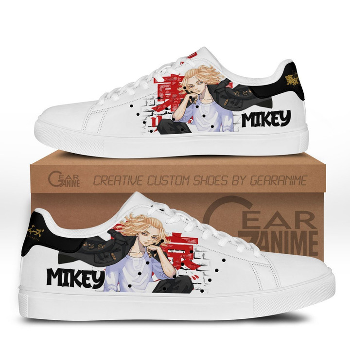 Manjiro Sano Mikey Skate Sneakers Custom Anime Tokyo Revengers Shoes - 1 - GearAnime