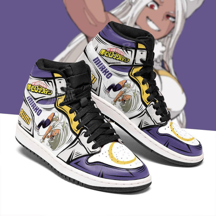 Rumi Usagiyama Sneakers Mirko Custom Anime My Hero Academia Shoes - 1 - GearAnime