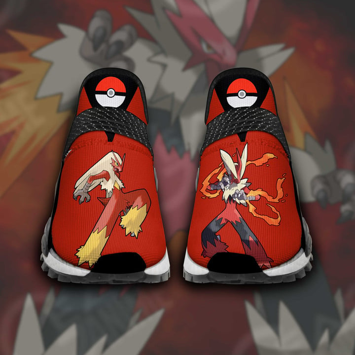 Blaziken Shoes Pokemon Custom Anime Shoes TT11 - 1 - GearAnime