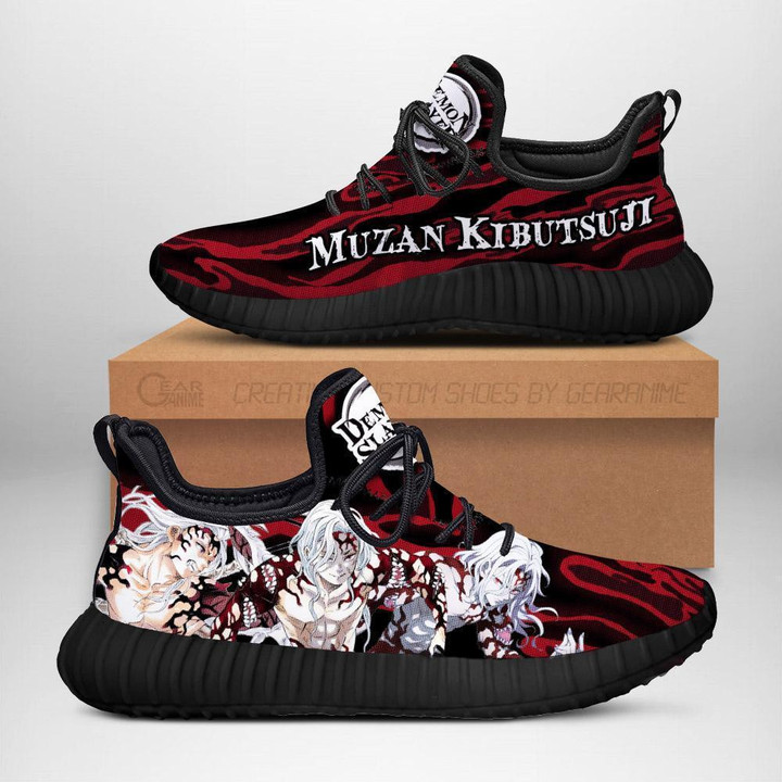 Demon Slayer Muzan Kibutsuji Reze Shoes Custom Anime Sneakers - 1 - GearAnime