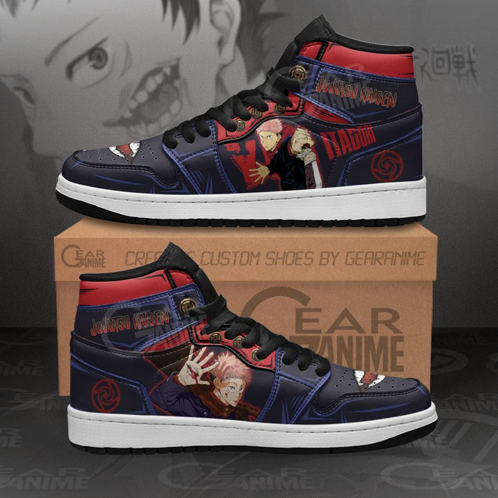 Yuji Itadori Jujutsu Kaisen Sneakers Anime Shoes MN11 - 1 - GearAnime