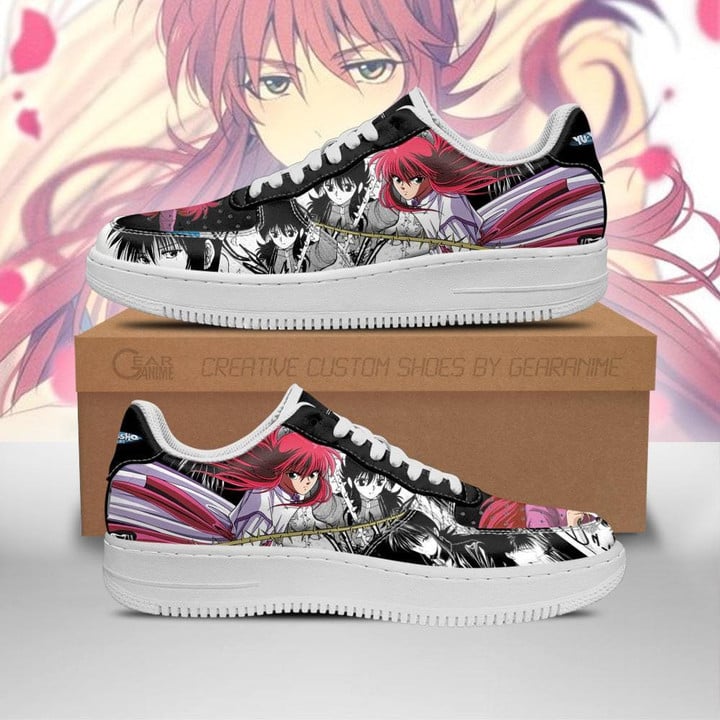 Youko Kurama Sneakers Yu Yu Hakusho Anime Manga Shoes - 1 - GearAnime