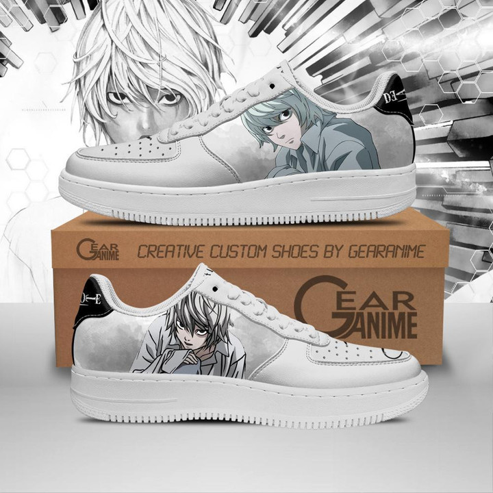 Death Note Near Shoes Custom Anime PT11 - 1 - GearAnime