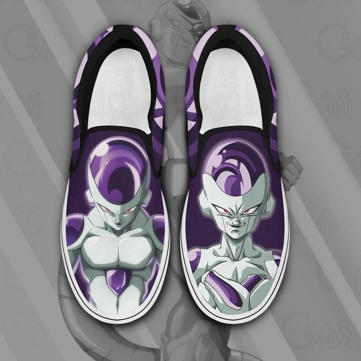 Frieza Slip On Sneakers Dragon Ball Custom Anime Shoes PN11 - 1 - GearAnime