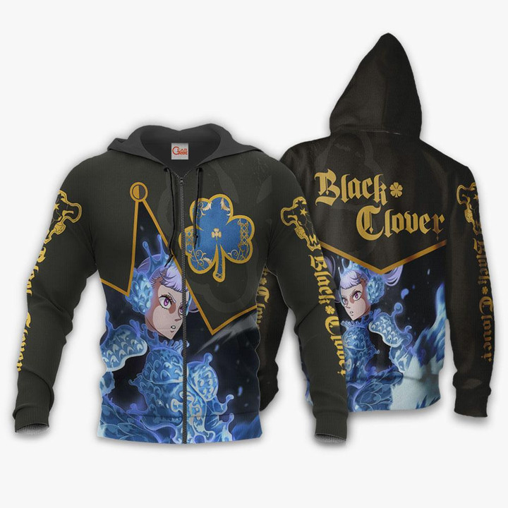 Black Bull Noelle Silva Custom Shirt Black Clover Anime Jacket VA11 - 1 - GearAnime