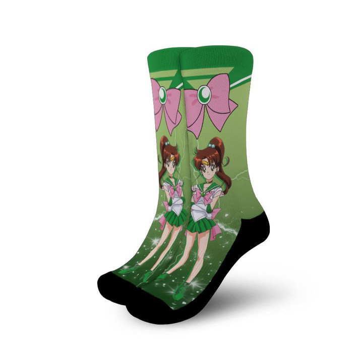 Sailor Jupiter Socks Sailor Moon Uniform Anime Socks - 1 - GearAnime