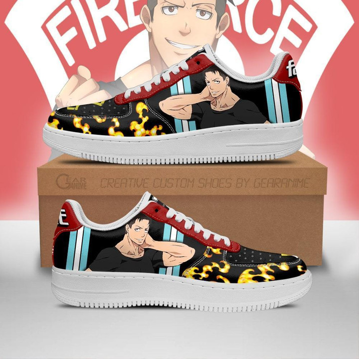 Fire Force Akitaru Obi Sneakers Costume Anime Shoes - 1 - GearAnime