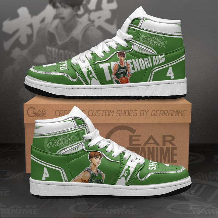 Kenji Fujima Sneakers Custom Anime Slam Dunk Shoes - 1 - GearAnime