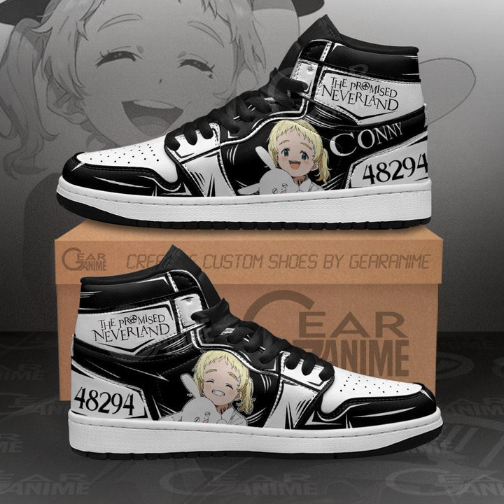 Conny The Promised Neverland Sneakers Custom Anime Shoes - 1 - GearAnime