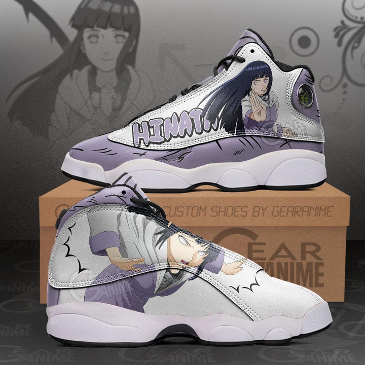 Hyuga Hinata Sneakers Custom Anime Shoes - 1 - GearAnime