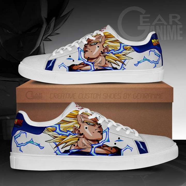 Vegeta SSJ Skate Shoes Dragon Ball Custom Anime Shoes - 1 - GearAnime