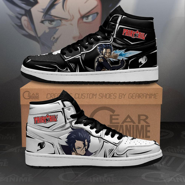 Gray Fullbuster Sneakers Custom Anime Fairy Tail Shoes - 1 - GearAnime