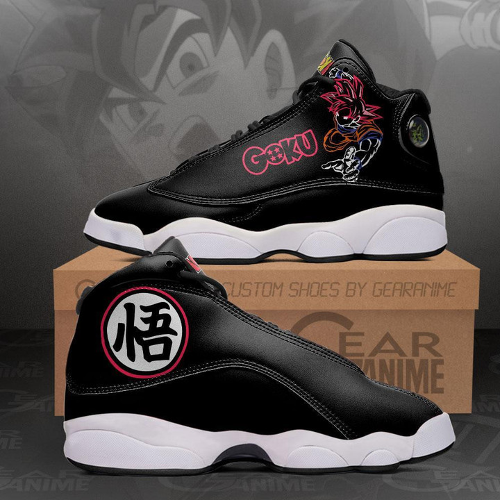 Goku God Sneakers Custom Anime Dragon Ball Shoes - 1 - GearAnime