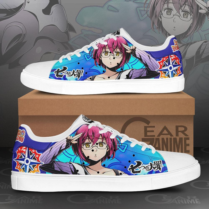 Goether Skate Shoes The Seven Deadly Sins Anime Custom Sneakers PN10 - 1 - GearAnime