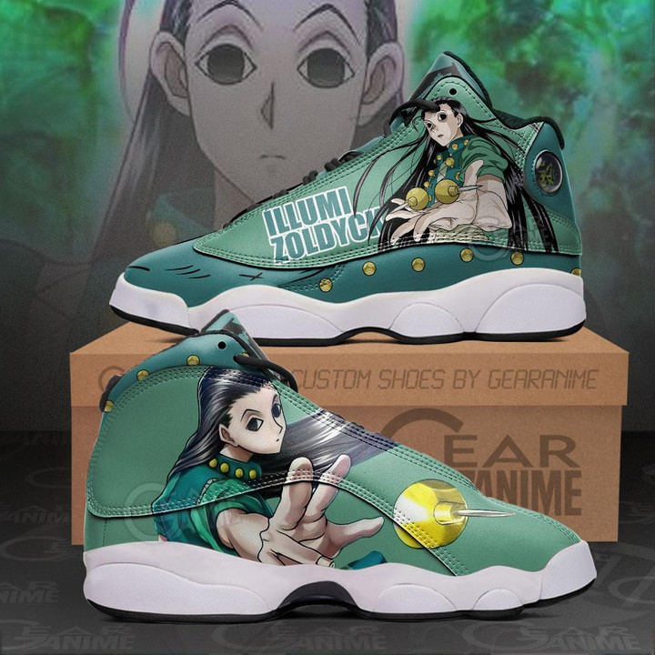Illumi Zoldyck Sneakers Custom Anime Hunter X Hunter Shoes - 1 - GearAnime