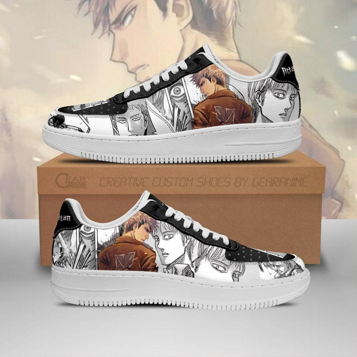 AOT Jean Sneakers Attack On Titan Anime Shoes Mixed Manga - 1 - GearAnime
