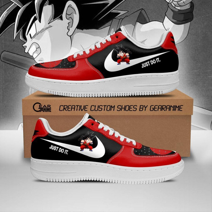 Goku Air Sneakers Custom Just Dragon Ball Anime Shoes Do It - 1 - GearAnime