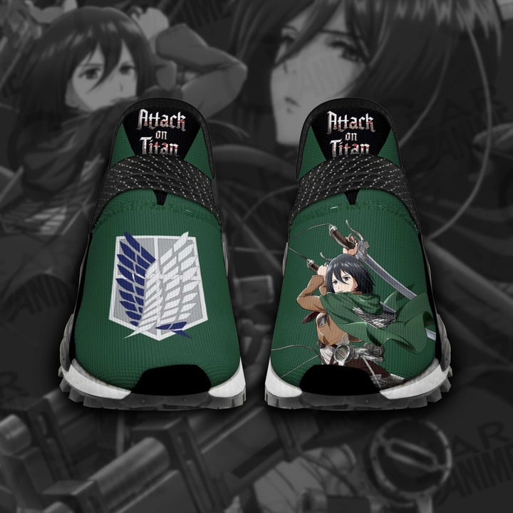 Mikasa Shoes Scout Squad Attack On Titan Anime Shoes TT11 - 1 - GearAnime