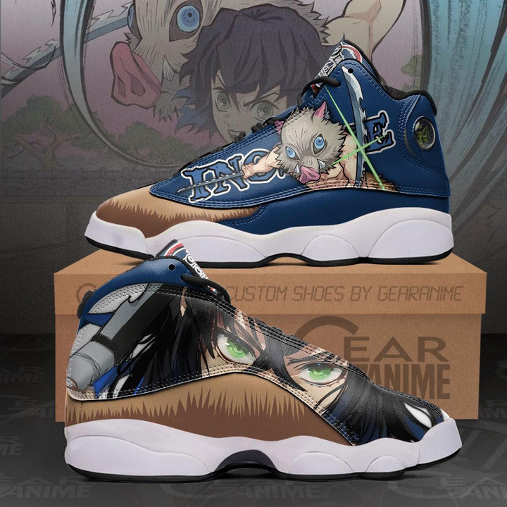 Hashibira Inosuke Sneakers Custom Anime Demon Slayer Shoes - 1 - GearAnime