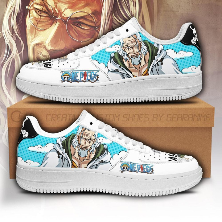 Rayleigh Air Sneakers Custom Anime One Piece Shoes For Fan - 1 - GearAnime