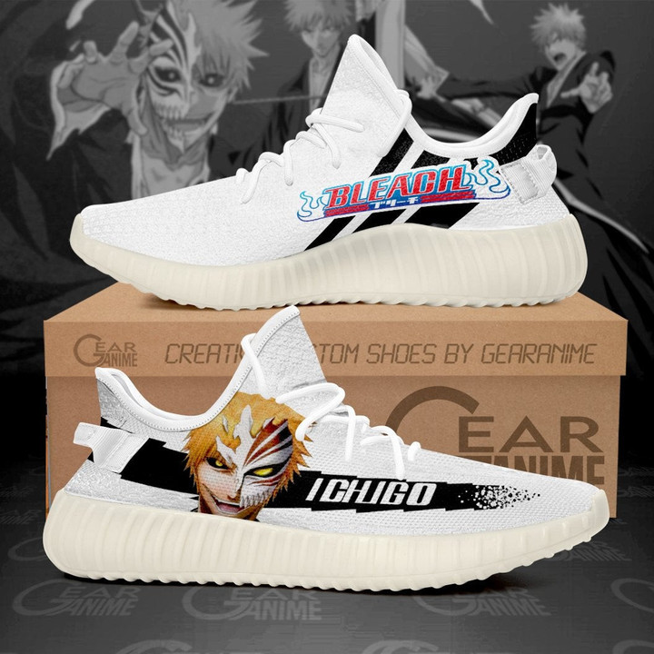 Ichigo Shoes Bleach Custom Anime Sneakers - 1 - GearAnime