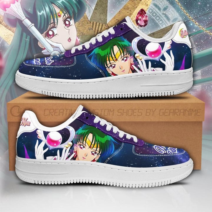 Sailor Pluto Air Sneakers Custom Anime Sailor Moon Shoes - 1 - GearAnime