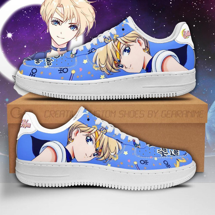 Sailor Uranus Air Sneakers Custom Anime Sailor Moon Shoes - 1 - GearAnime