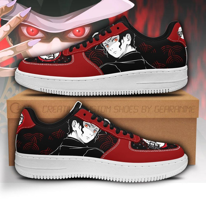 Muzan Sneakers Custom Demon Slayer Anime Shoes Fan PT05 - 1 - GearAnime