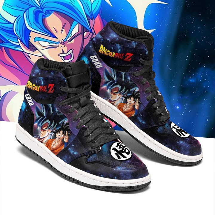 Goku Sneakers Galaxy Custom Dragon Ball Anime Shoes - 1 - GearAnime