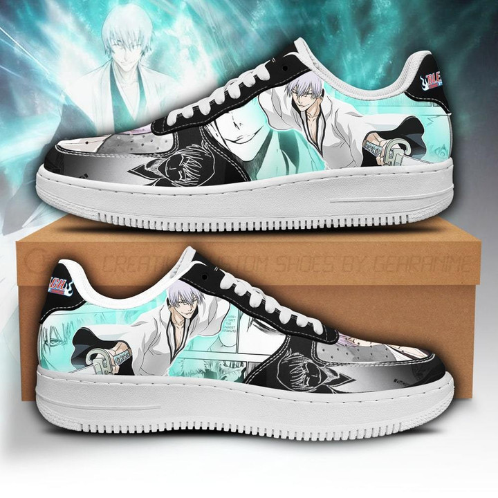 Gin Ichimaru Sneakers Bleach Anime Shoes Fan Gift Idea PT05 - 1 - GearAnime