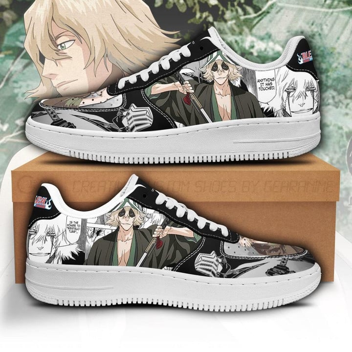 Urahara Kisuke Sneakers Bleach Anime Shoes Fan Gift Idea PT05 - 1 - GearAnime